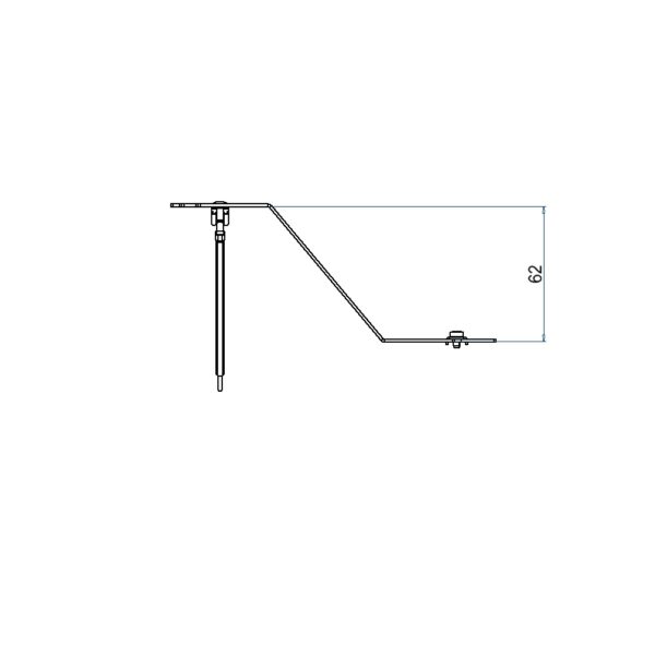 Produktbild UBD 160 165  -  Steckdoseneinsatz für 4 FLF, leer